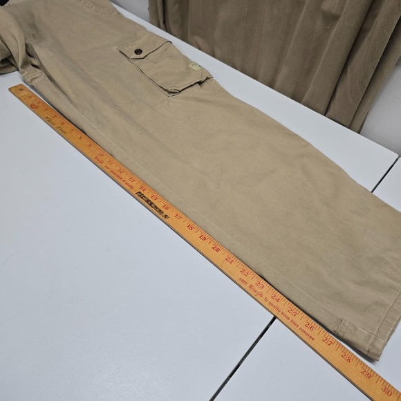 VTG American Eagle Mens Pants 33x30 (Fits 30x29) Military Cargo Pants Y2K Grunge - Picture 12 of 14